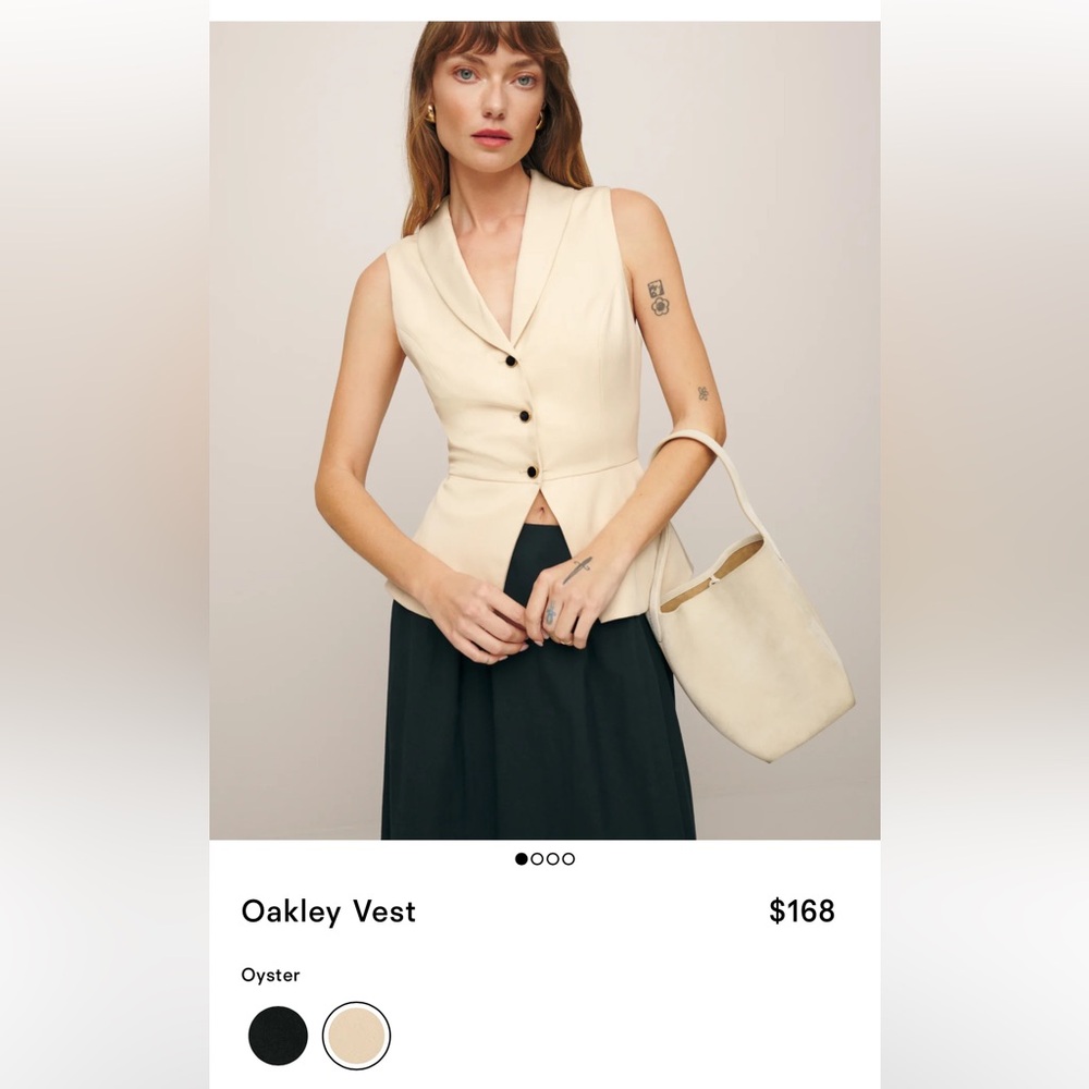 Reformation Oakley Vest